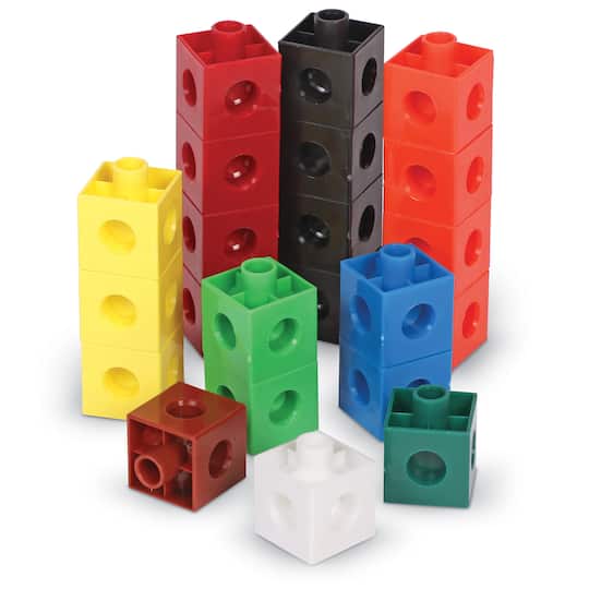 Learning Resources Snap Cubes, 100ct.
